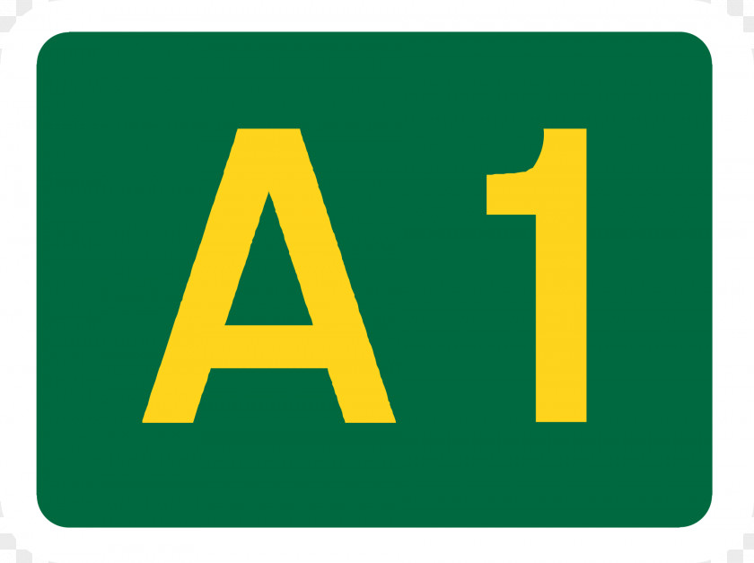 London A1 Road Motorway A14 Highway 1 PNG