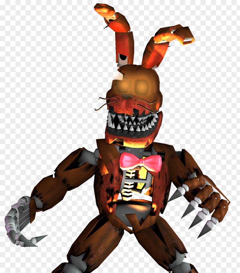 Nightmare Foxy Five Nights At Freddy's 4 Action & Toy Figures Funko DeviantArt PNG