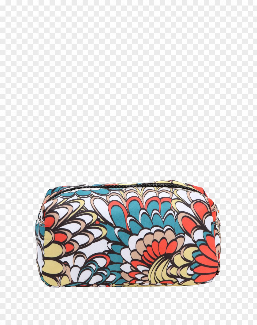 Elle Bright Pattern Wallets Handbag Wallet PNG