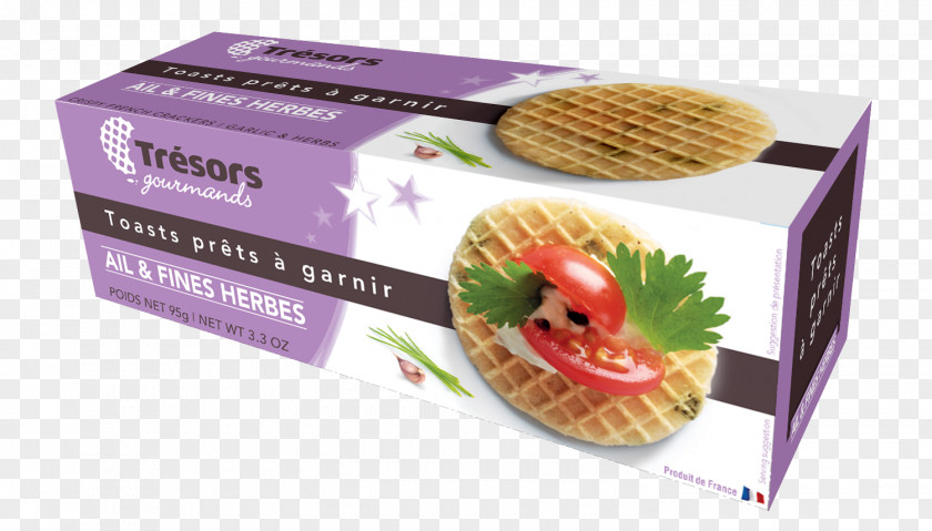 Fine Herbs Wafer Toast Waffle Apéritif Garnish PNG