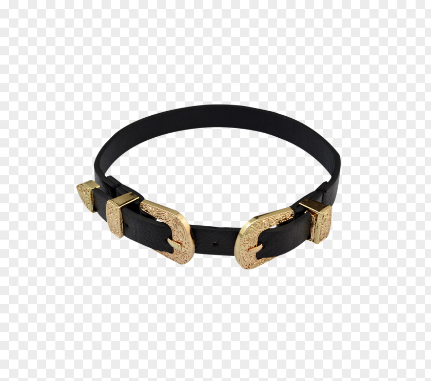 GOLDEN SHape Belt Buckles Choker Earring PNG