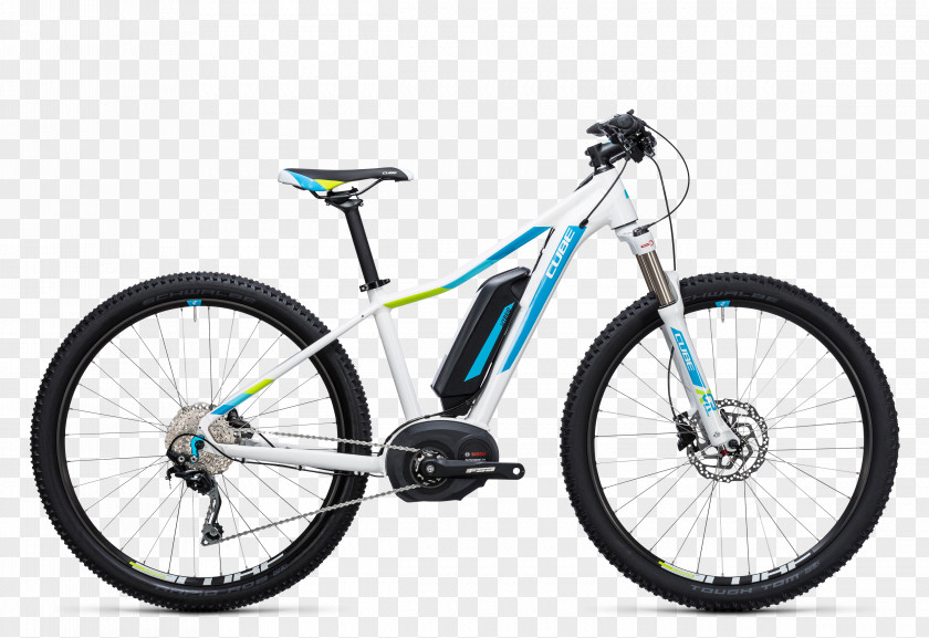 Bicycle Electric Mountain Bike 29er Cube Bikes PNG