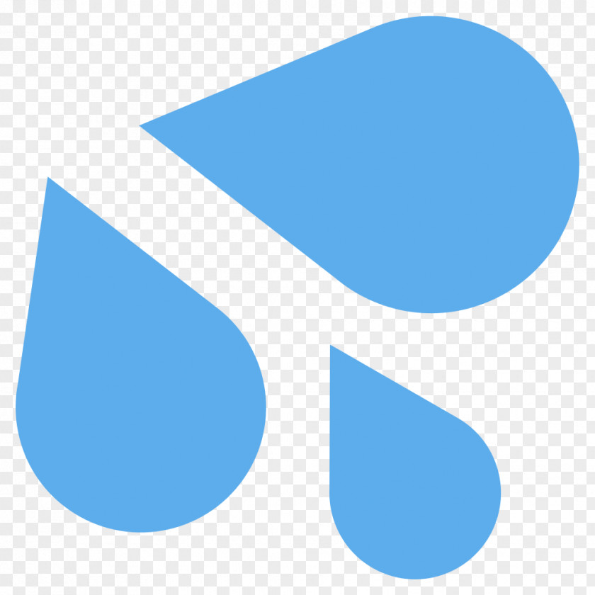 Drops Symbol Perspiration Emoji Clip Art PNG