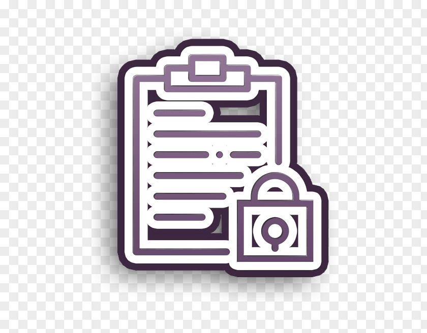 Interaction Set Icon Notepad PNG