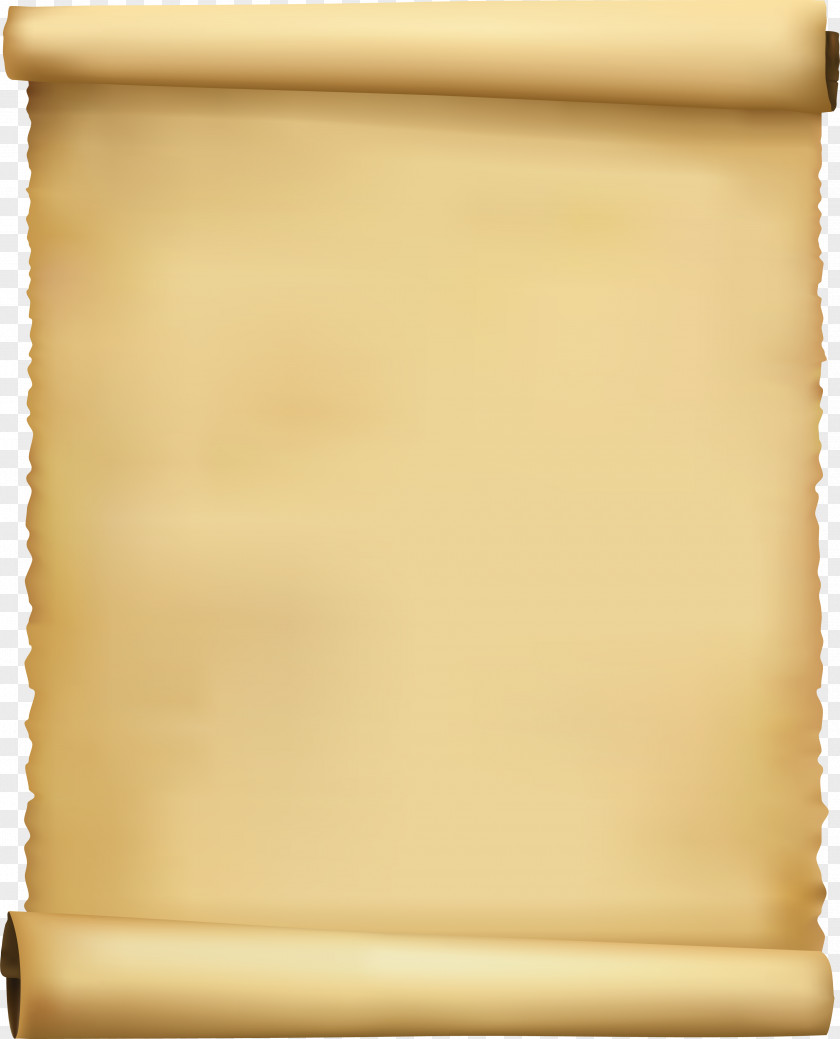 Paper Parchment Scroll Clip Art PNG