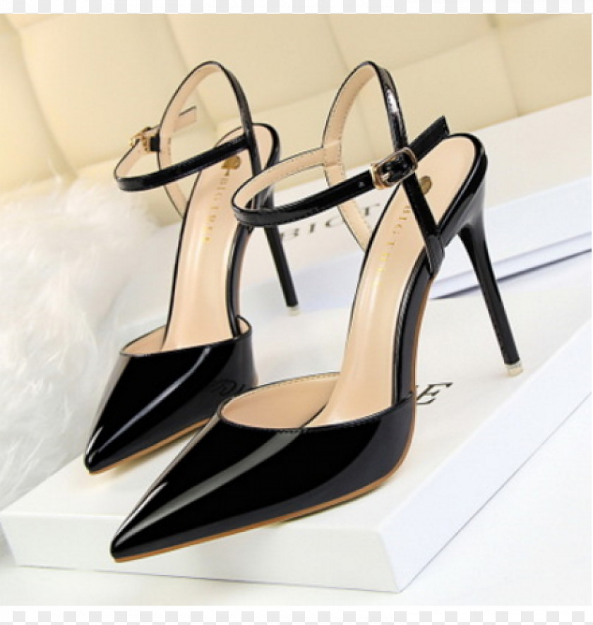 Sandal High-heeled Shoe Court Stiletto Heel PNG