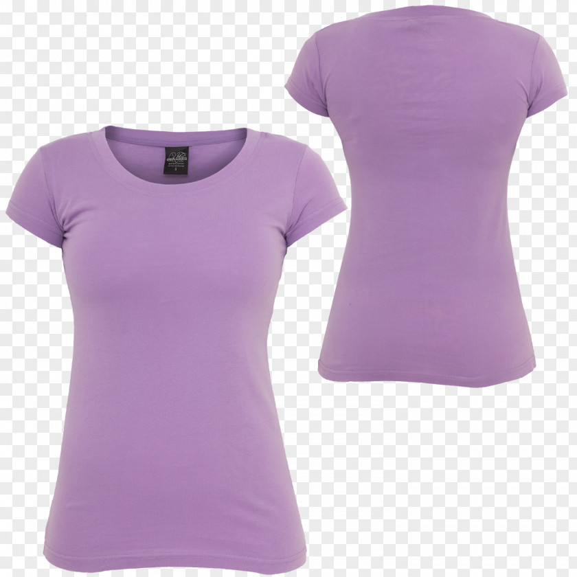 Shirt T-shirt Violet Purple Lilac Sleeve PNG