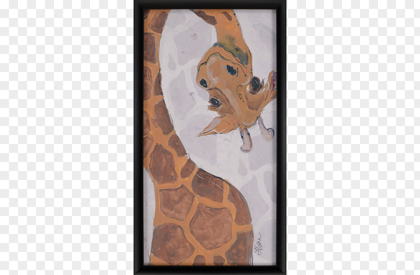 Giraffe Art Child Infant Gift PNG