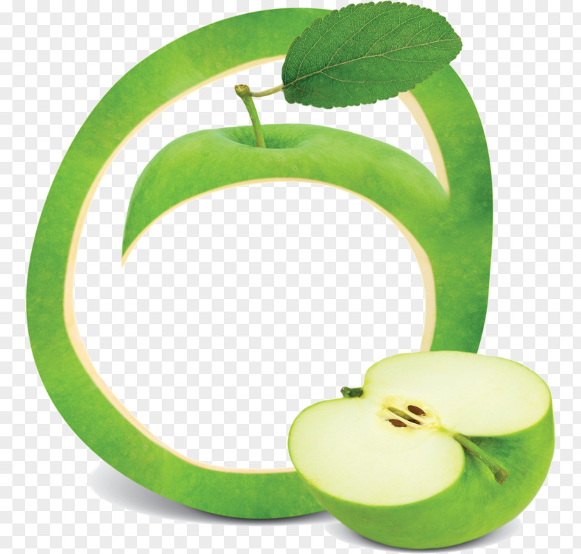 Peeling Green Apple Stock Photography PNG