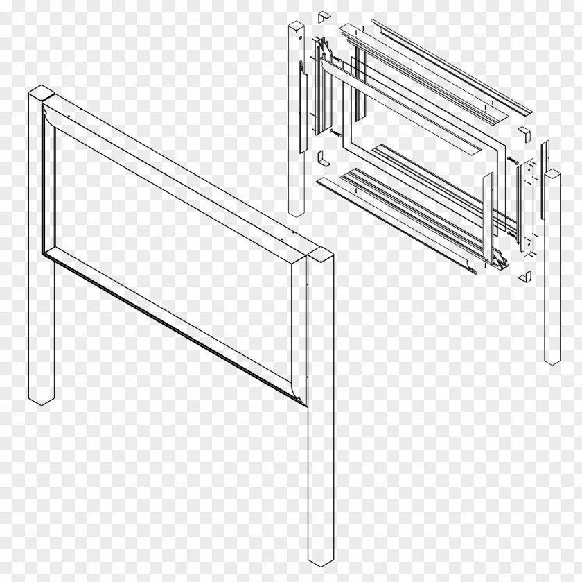 Signage Technical Drawing Furniture Industrial Design PNG