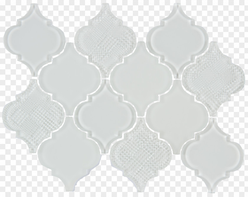 Arabesque Grey Circle Pattern PNG