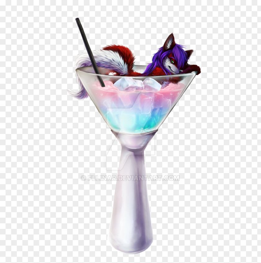 Cocktail Blue Hawaii Martini Garnish Glass PNG
