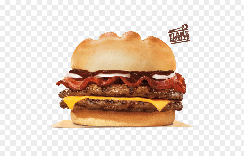Burger King Cheeseburger Whopper Hamburger Big Bacon PNG