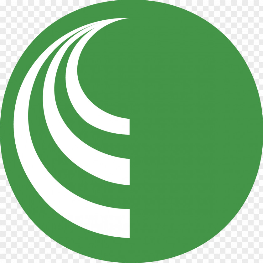 Circle Logo Brand Green PNG