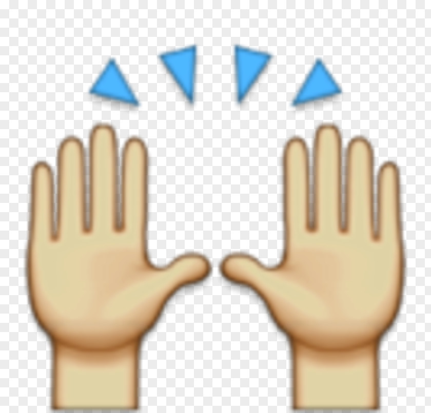 Hand Emoji Oxford English Dictionary Praise Prayer Sticker PNG