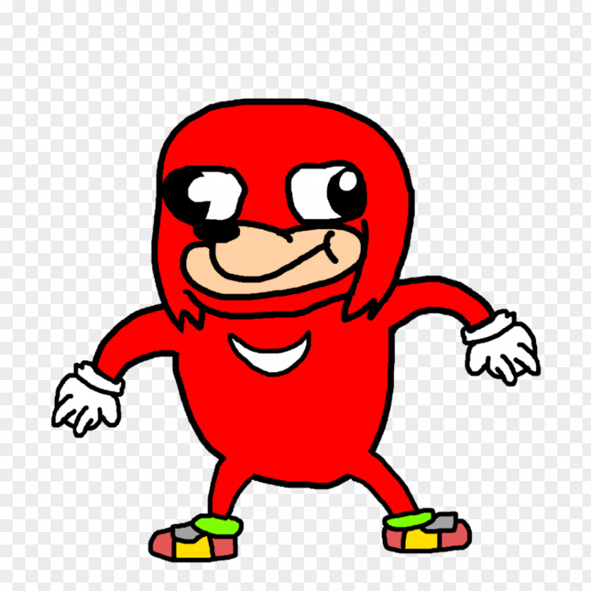 Uganda Knuckles The Echidna VRChat Clip Art PNG