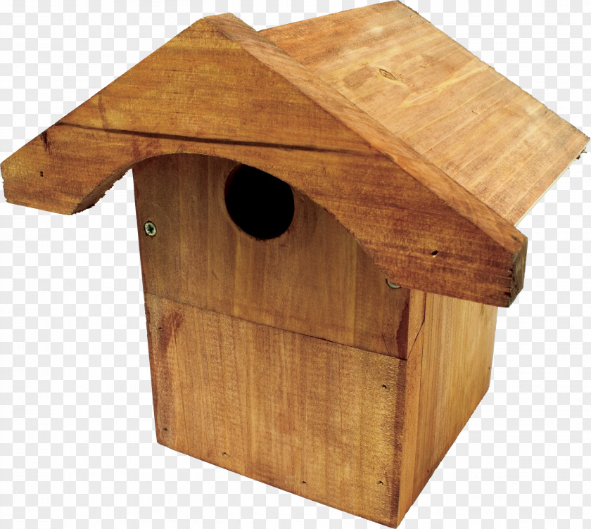 Wood Bird House Nest Box Clip Art PNG