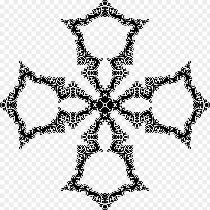 Art Deco Mandala Public Domain Clip PNG