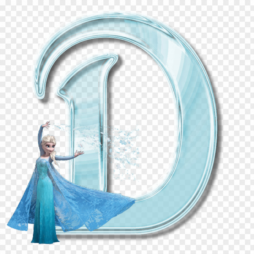 Iced Blended Elsa Olaf Anna Alphabet PNG