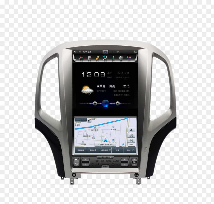 科鲁兹安卓 Large Vertical Screen Car Navigation Systems Opel Astra Holden Tesla Motors PNG