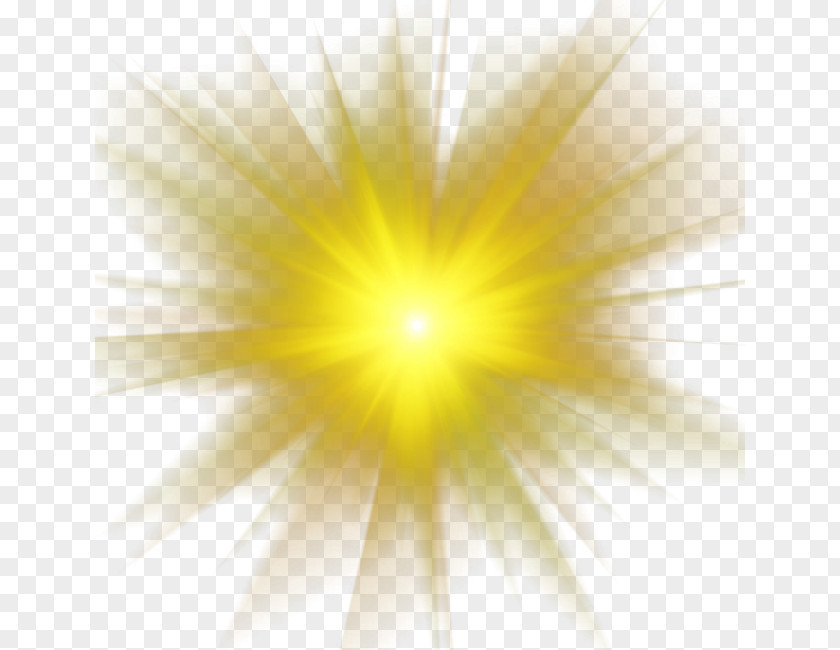 Light Sunlight Yellow PNG