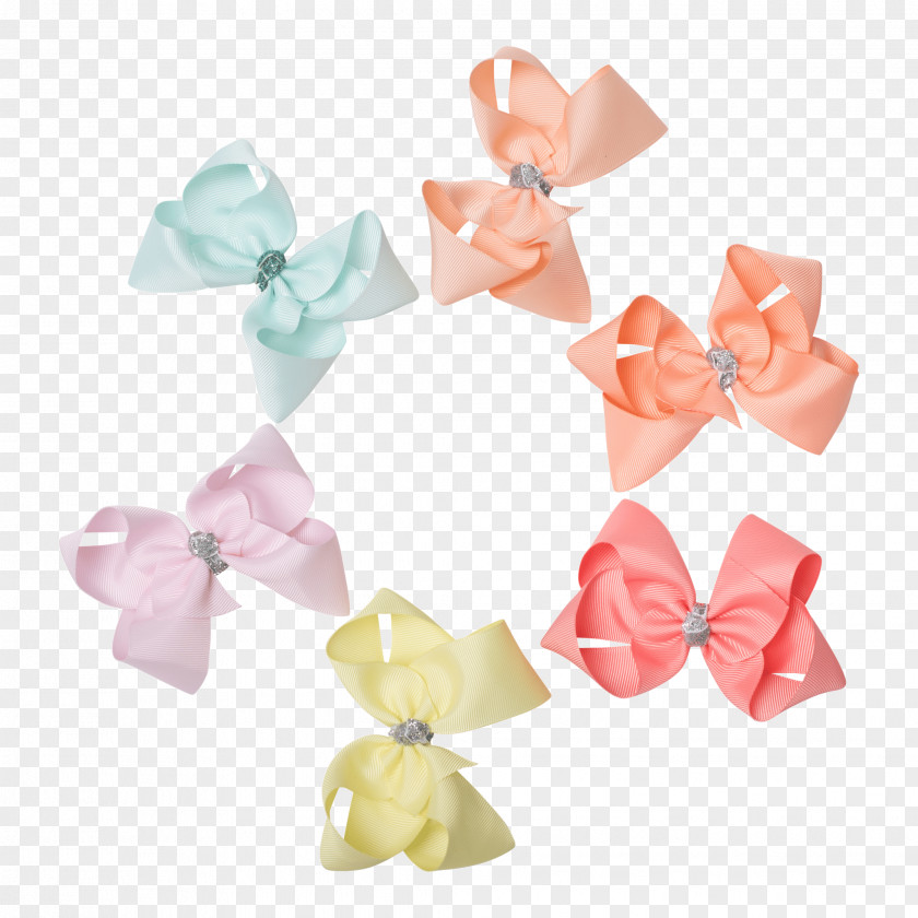 Ribbon Hair Tie Pink M PNG