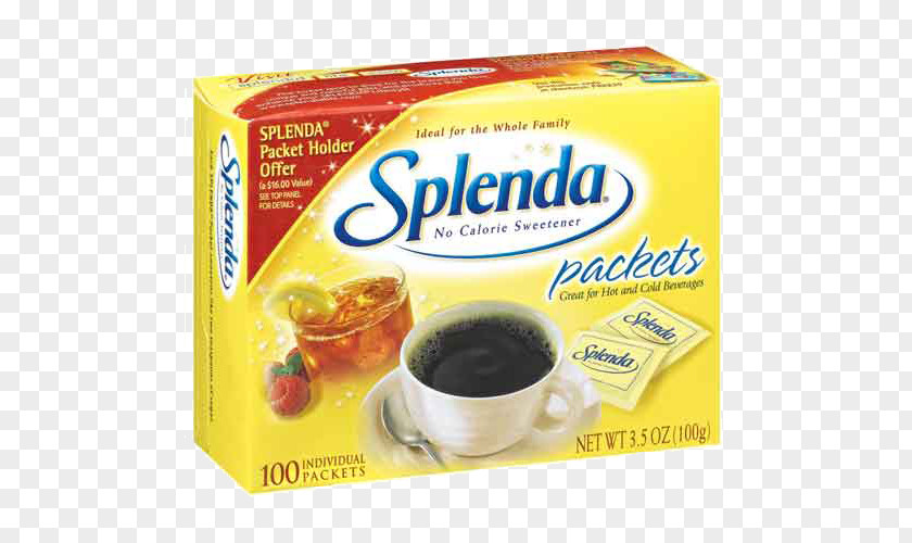 Sugar Substitute Splenda Sweetener Packets Sweet'n Low PNG