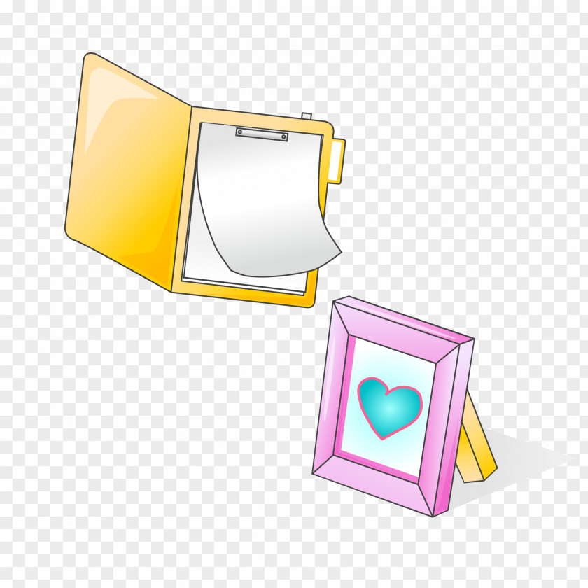 Vector Folder Frame Directory Download Computer File PNG