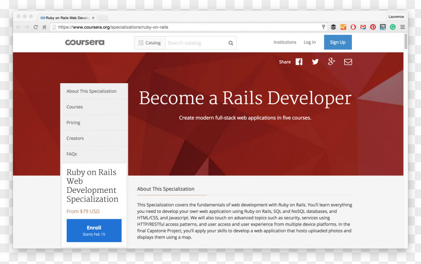 Web Design Development Coursera Ruby On Rails Solution Stack Computer Programming PNG