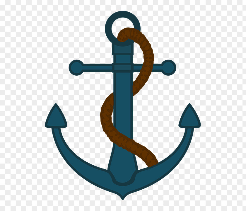 Anchor Color Ship Rope Clip Art PNG