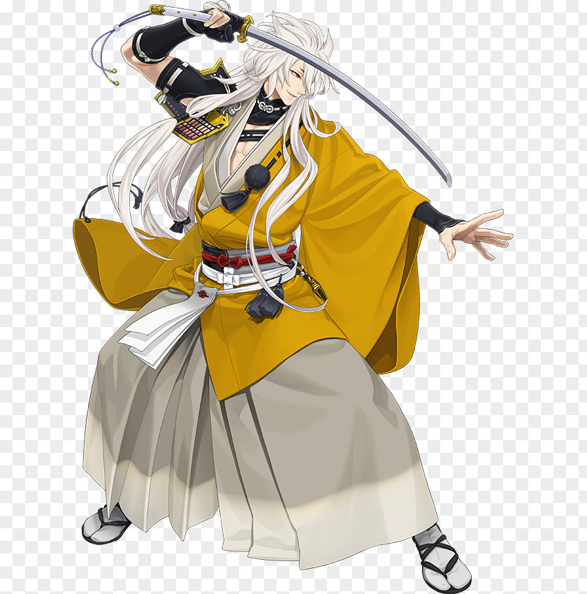 Cosplay Touken Ranbu Kogitsunemaru Costume Tachi PNG