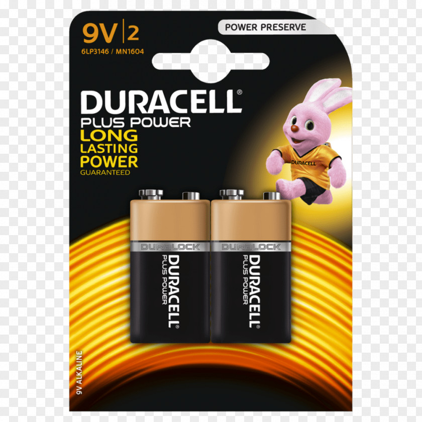 Duracell Nine-volt Battery Alkaline AAA Electric PNG