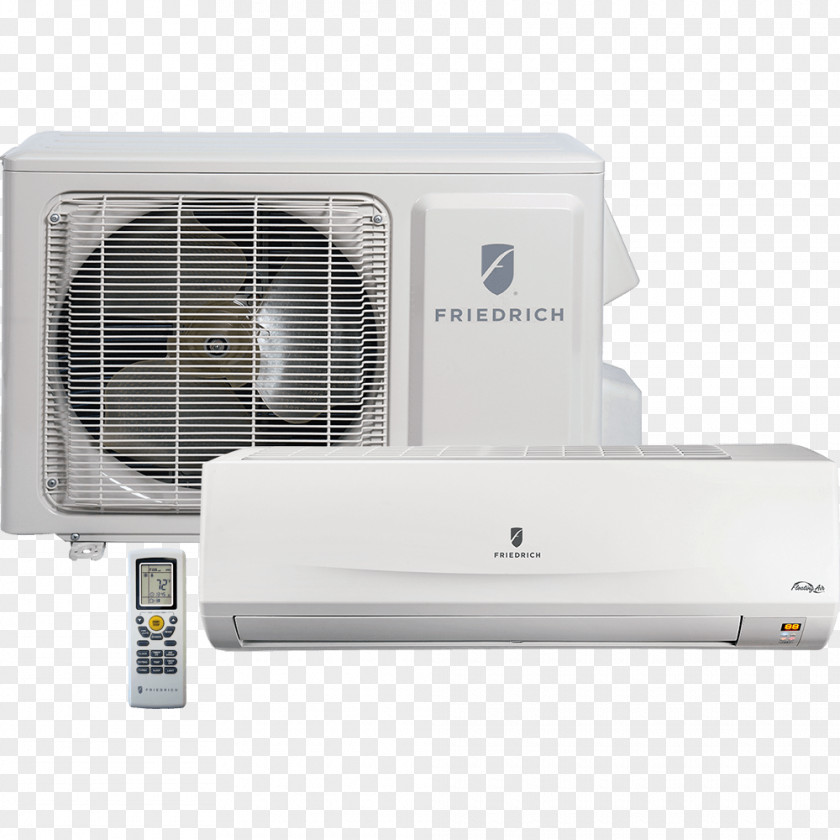 Friedrich Air Conditioning Heat Pump Seasonal Energy Efficiency Ratio British Thermal Unit PNG
