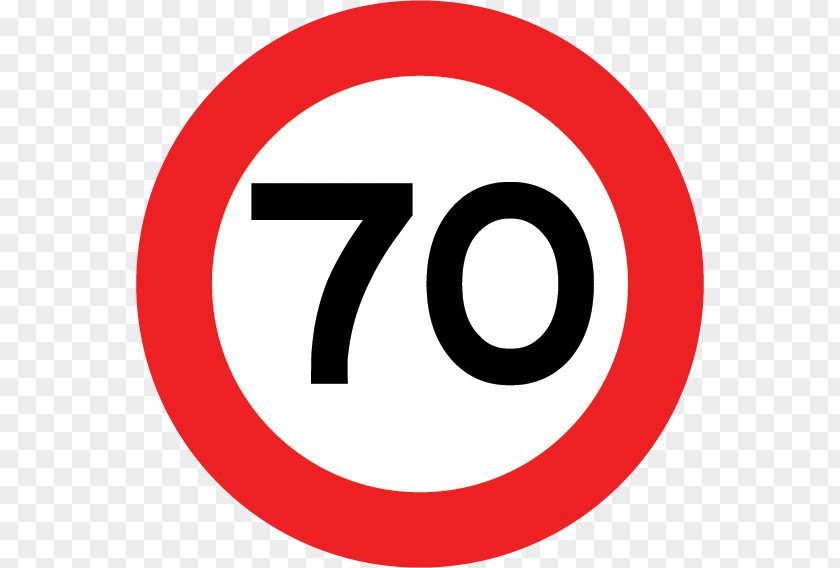 Road Traffic Sign Speed Limit Warning PNG