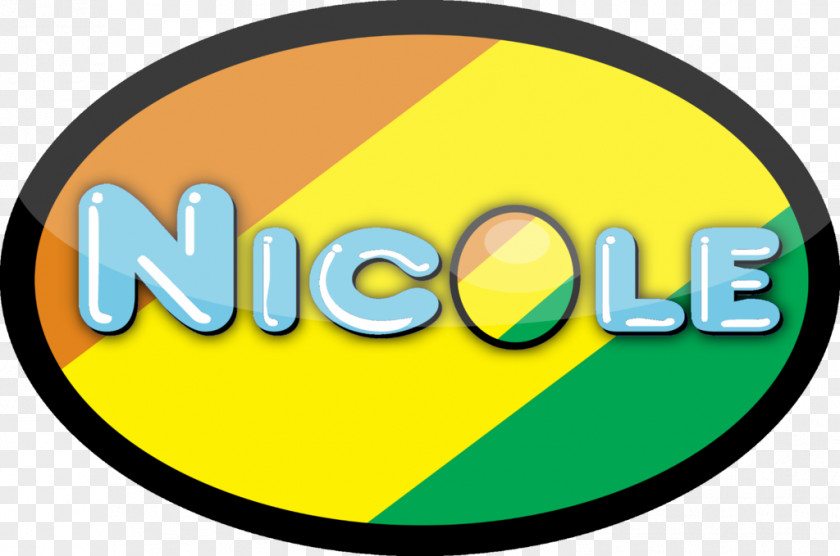 Badge Oval. Logo Nicole Watterson Brand Font PNG