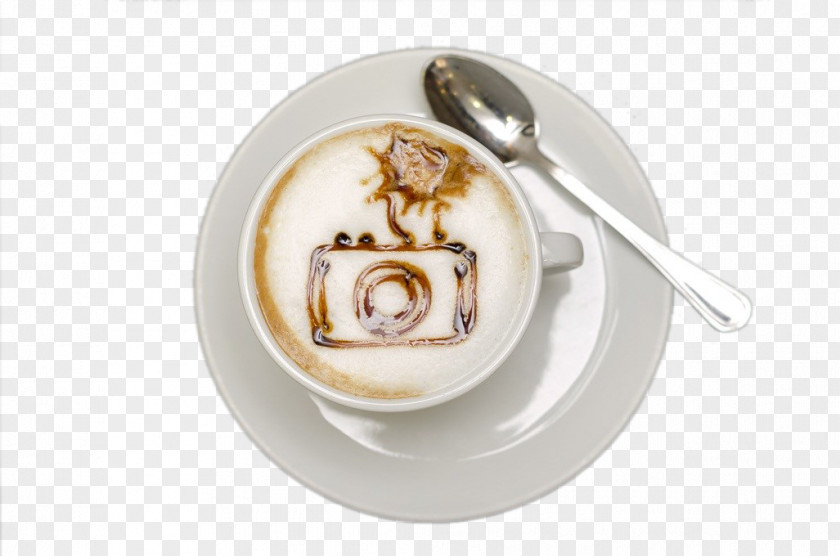 Camera Coffee Cappuccino Photography PNG