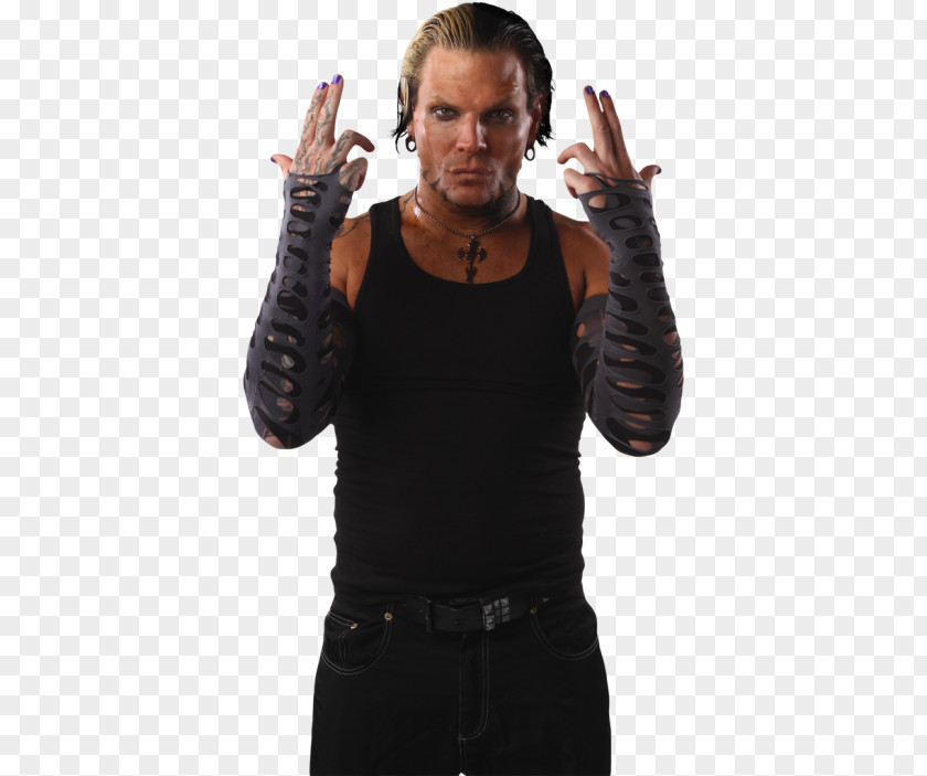Jeff Hardy Genesis 2011 Thumb T-shirt Impact Wrestling PNG