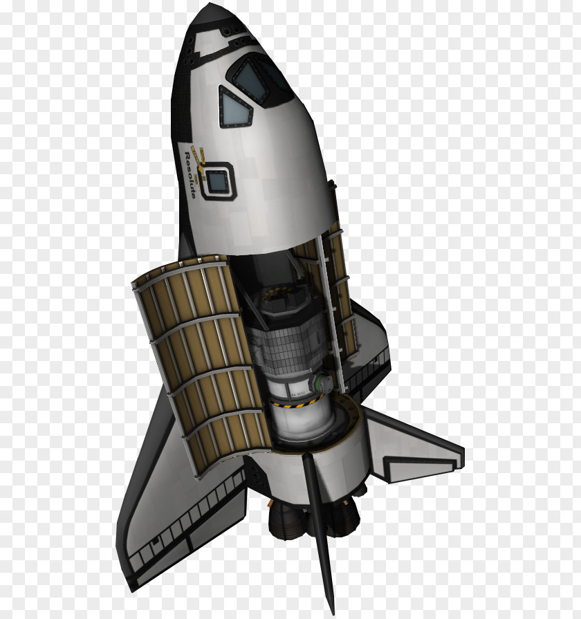 Kerbal Space Program Orbiter Spacecraft Hubble Telescope PNG