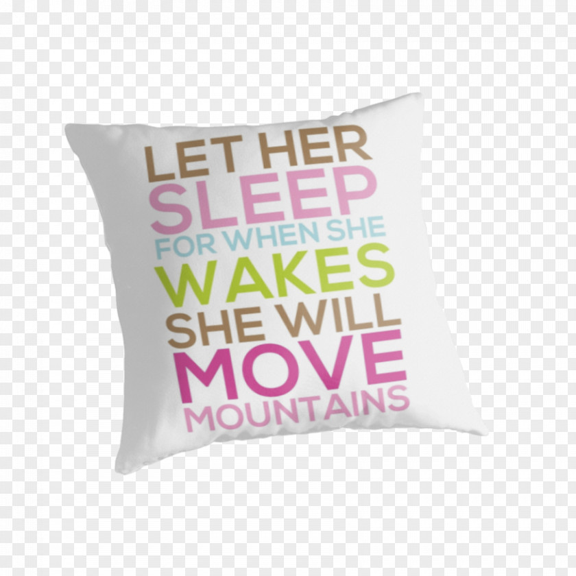 Pillow Throw Pillows Dernier Appel Sleep Cushion PNG