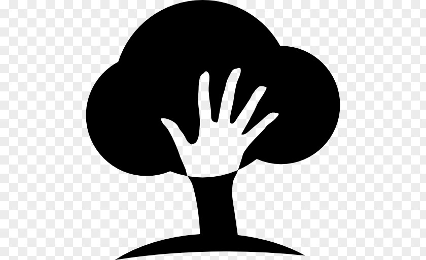 Tree Hand Clip Art PNG