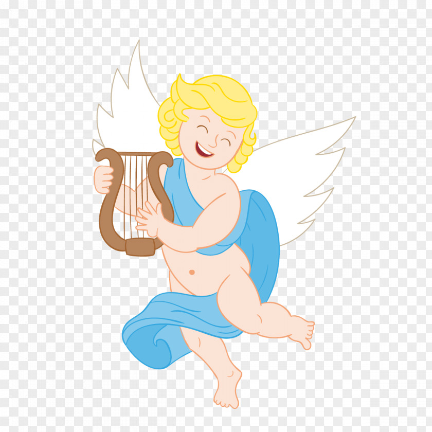 Vector Little Angel Wing Euclidean Download Illustration PNG