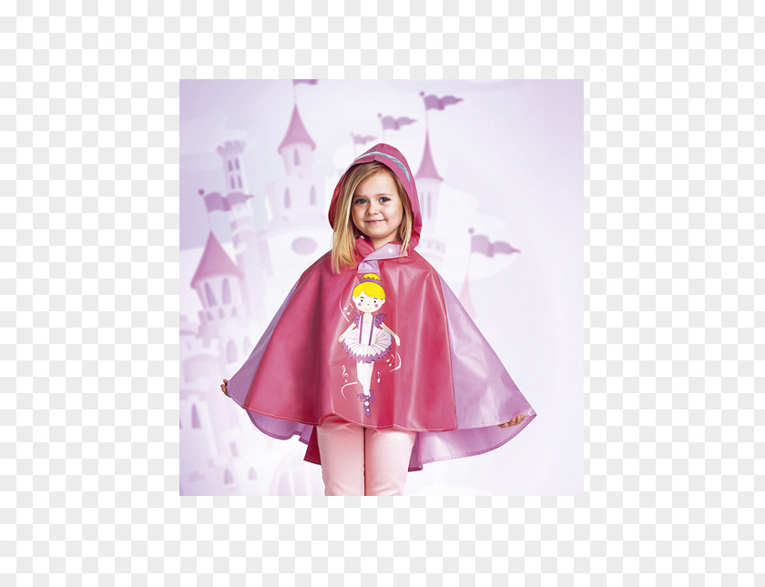 Child Cape Raincoat Cloak Barbie PNG