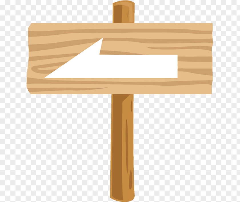 Cross Sign Table Furniture Wood PNG