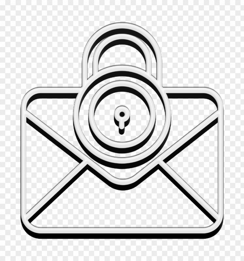 Cyber Icon Secret Lock PNG