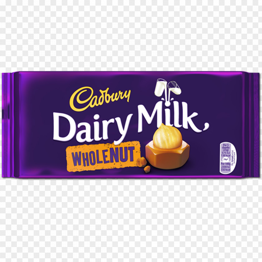 Dairy Chocolate Bar Cadbury Milk Nut PNG