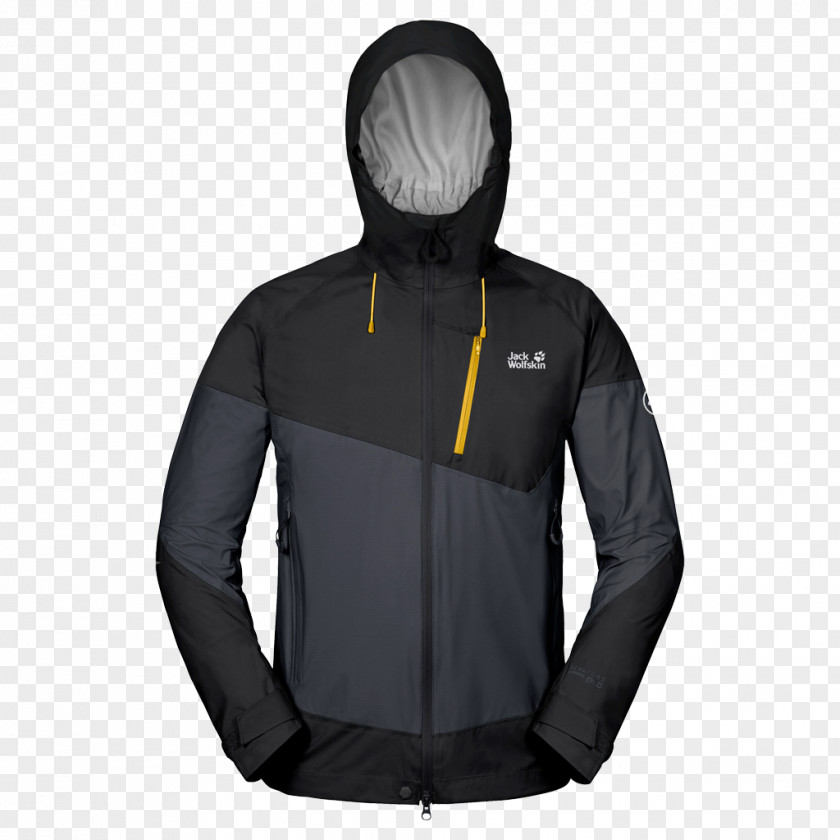 Jacket Hoodie Softshell Jack Wolfskin Raincoat PNG