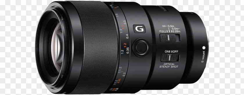 Sony FE 90mm F2.8 Macro G OSS α F/2.8 Camera Lens PNG