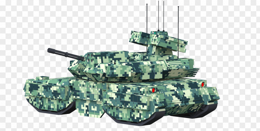 Tank Type 77 Military Camouflage PNG