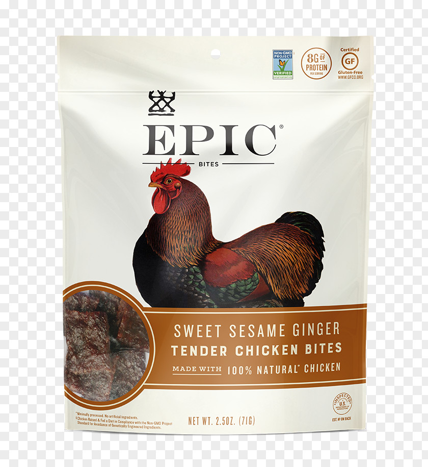 Chicken Sesame Jerky Nugget Barbecue PNG