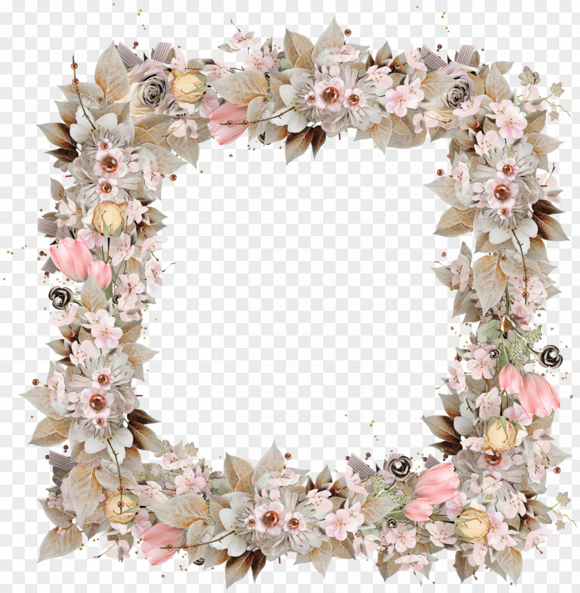Flower Floral Design Wreath PNG